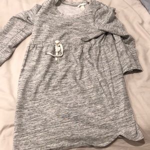 H&M maternity sweatshirt tunic!